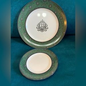 Club 33 Haunted Mansion Charger and Dessert Plate Set
